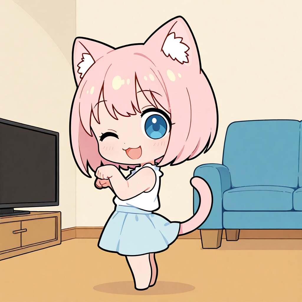 【LILYでおためし】こんばんにゃん | の人気AIイラスト・グラビア