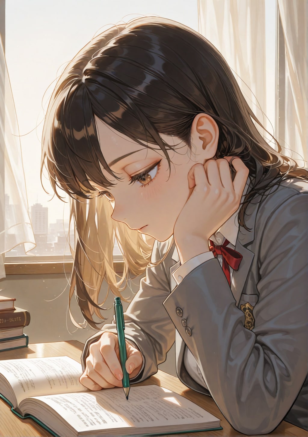 秒針が止まった。