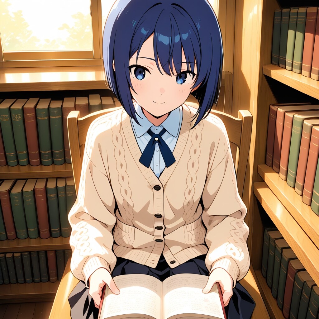 図書館のページの音