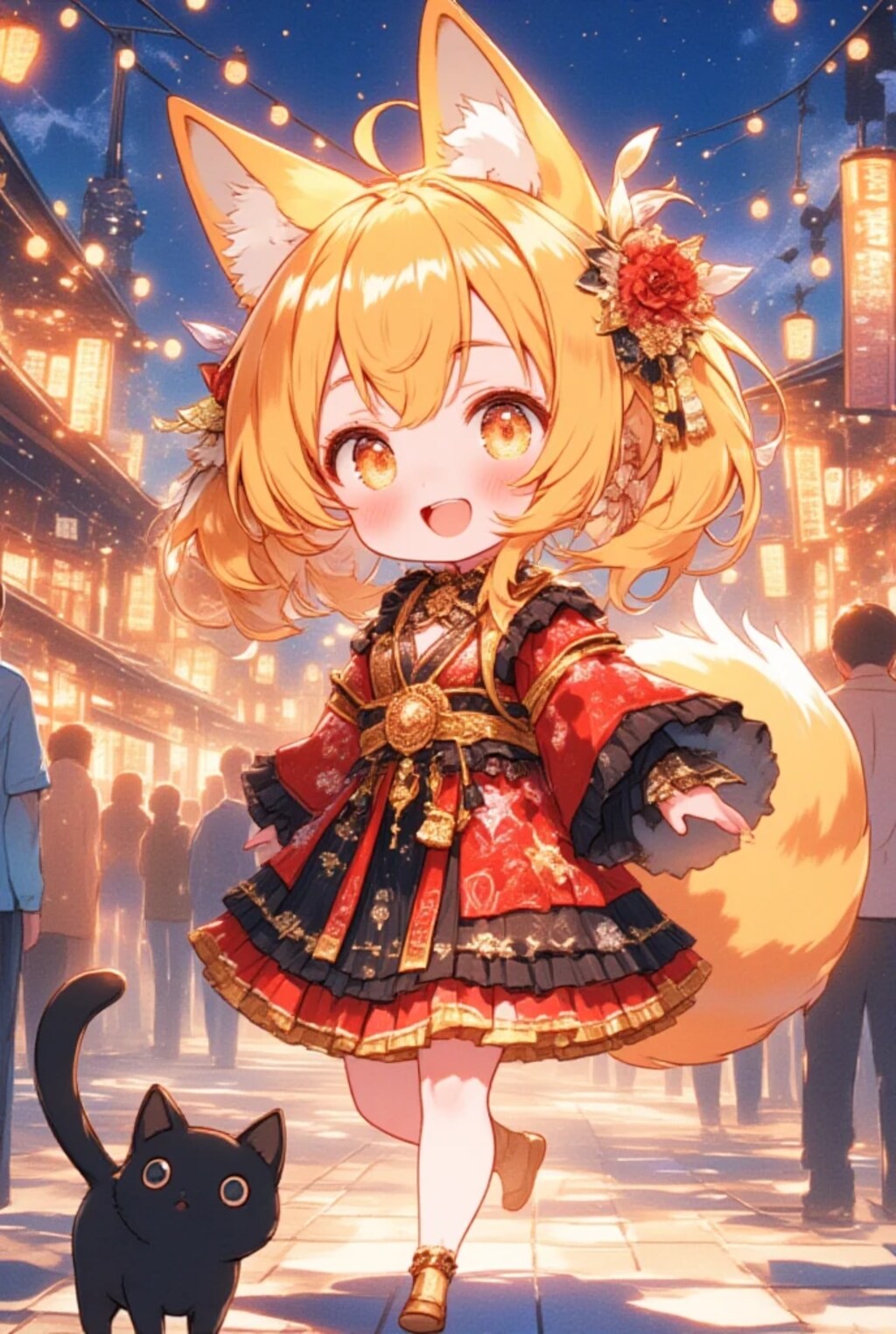 夜はいっしょに