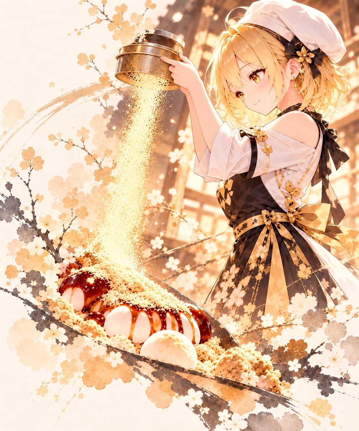 きなこ、舞う | の人気AIイラスト・グラビア