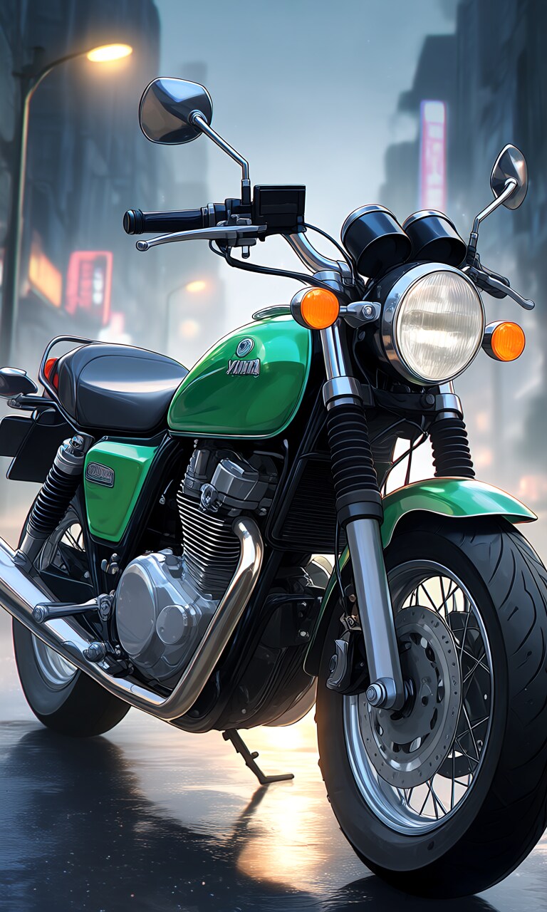 昔、乗ってたバイクｗ | の人気AIイラスト・グラビア