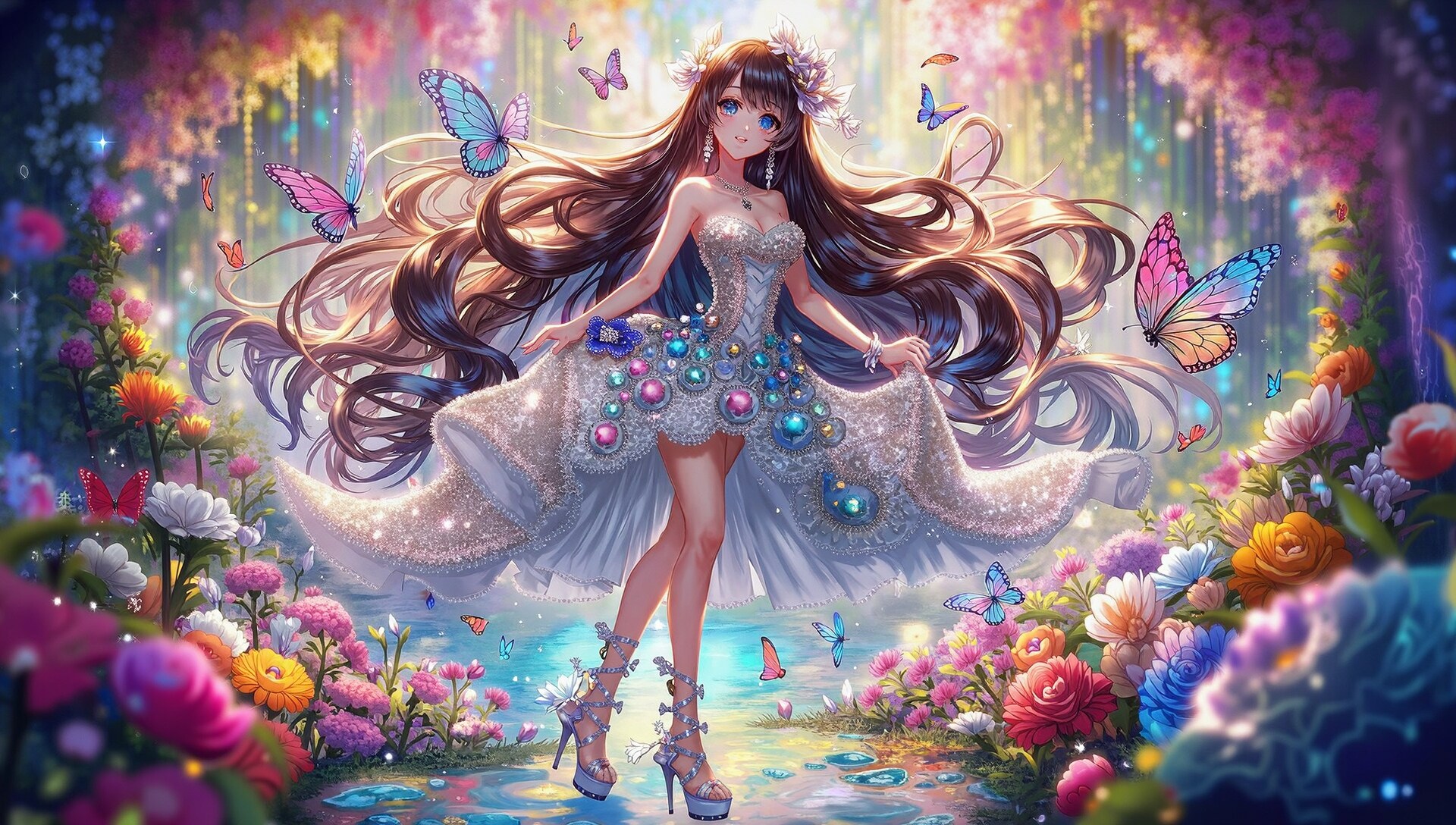 パールガーデン | の人気AIイラスト・グラビア