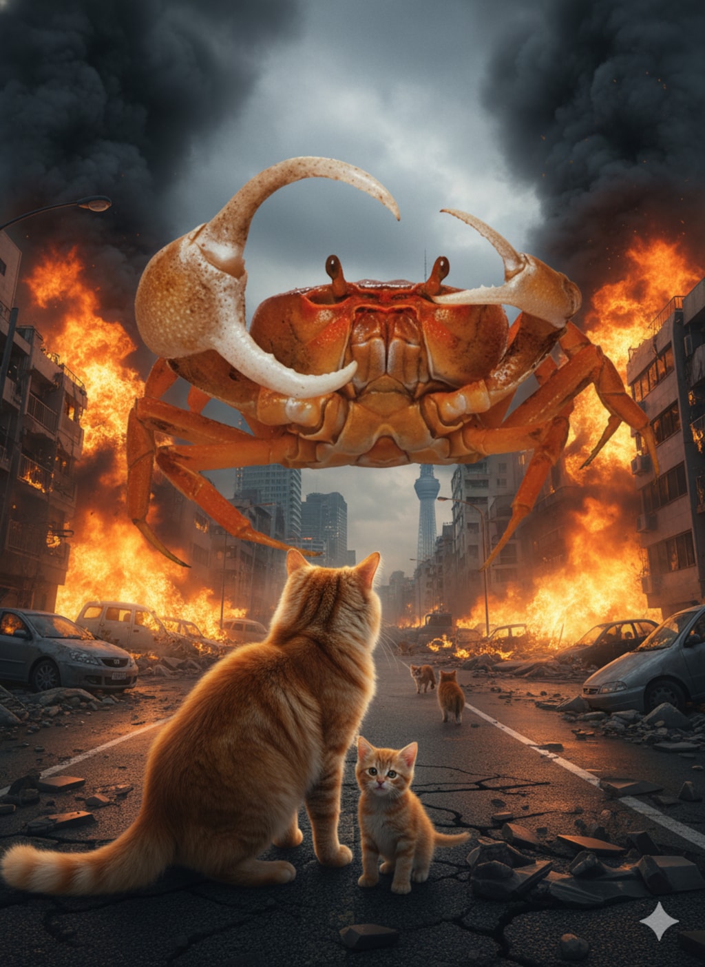 かににやられてるんだな