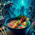 ニューオオスのseafood noodle 2枚目