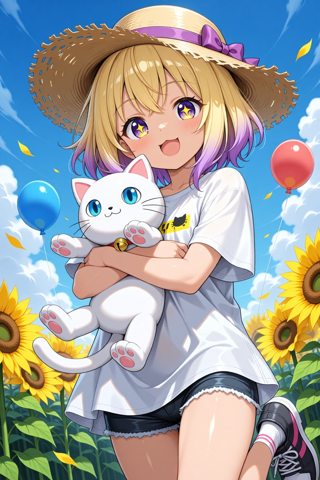 本日のみーむーちゃん（ひまわりの日）
