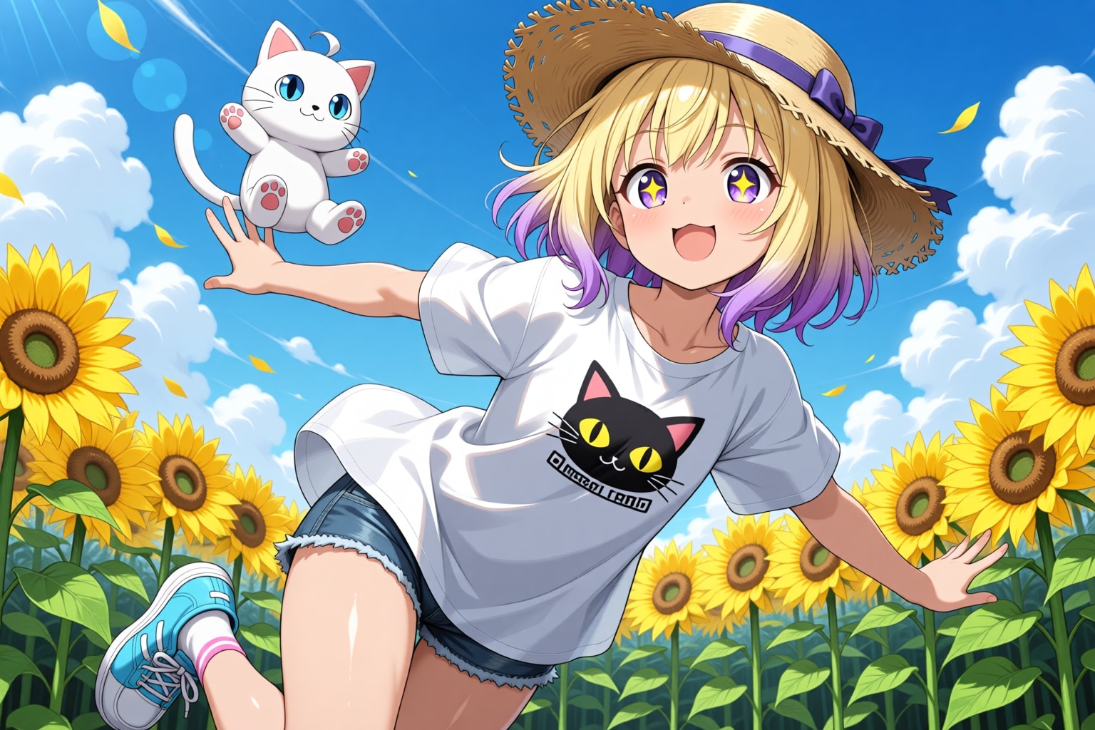 本日のみーむーちゃん（ひまわりの日）