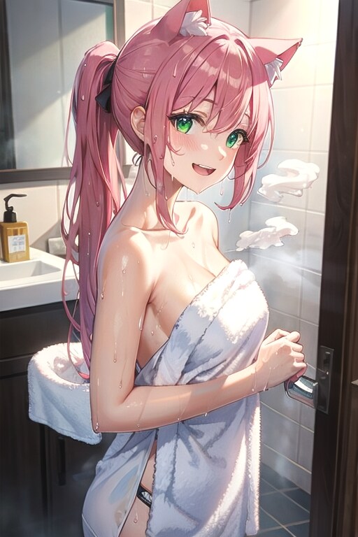 もぉー💕入って来ちゃダメだって💕キャハッ💕