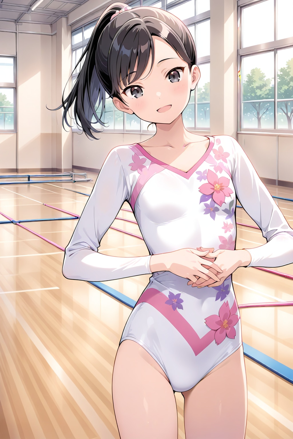 新体操部の沙希ちゃん✨２８