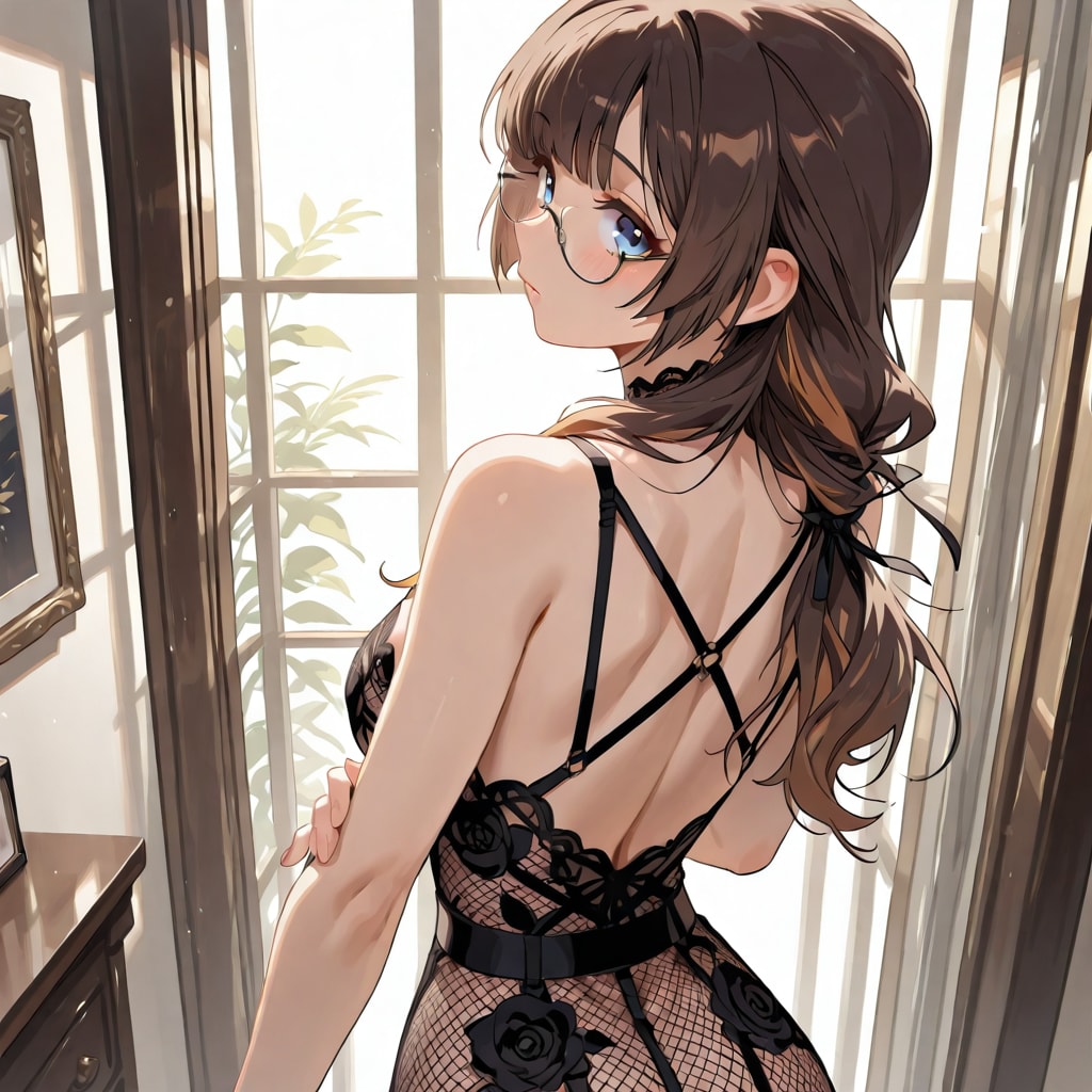 見返り姿