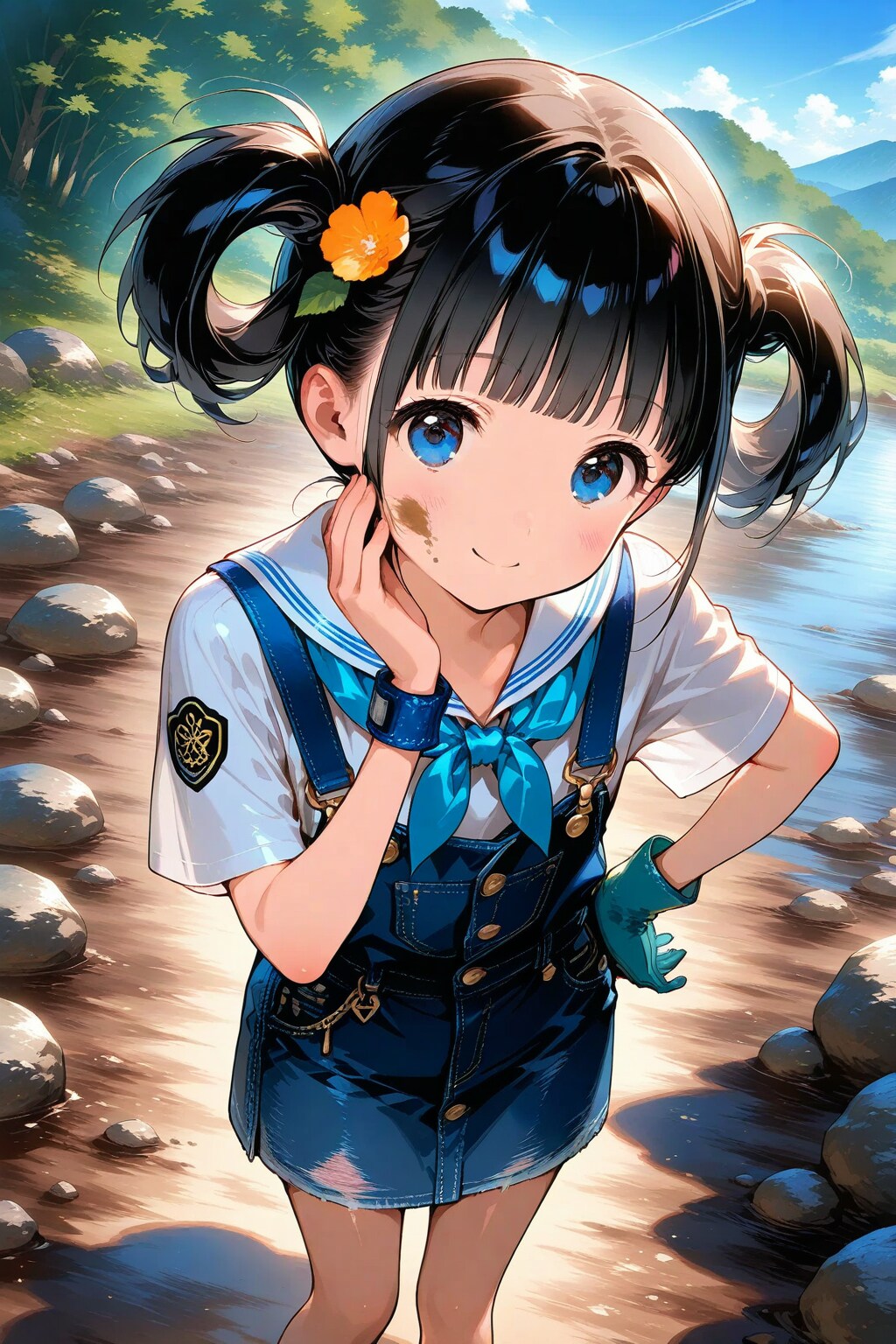 河原のおだんごちゃん🍡✨
