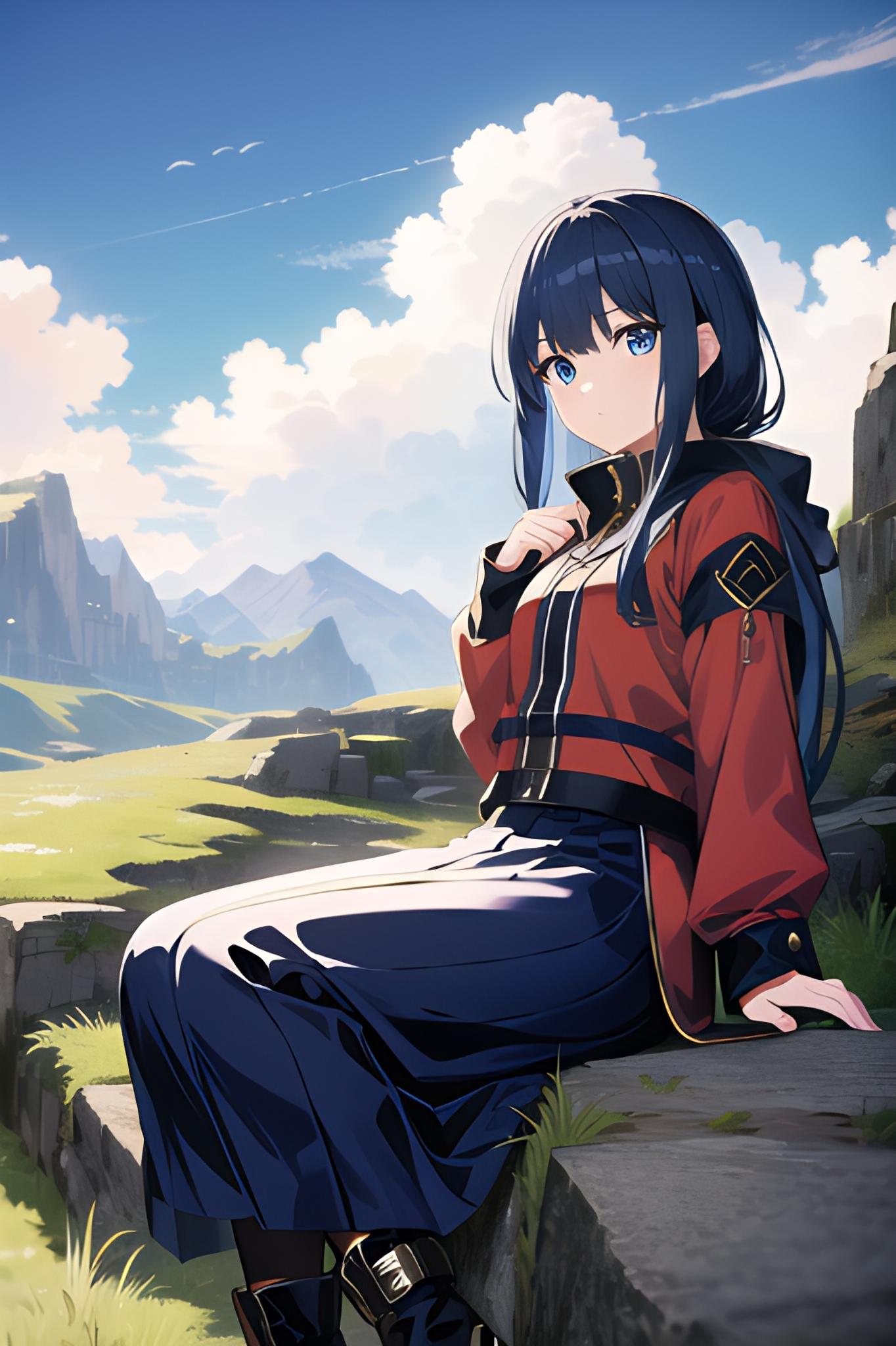 少女A | の人気AIイラスト・グラビア