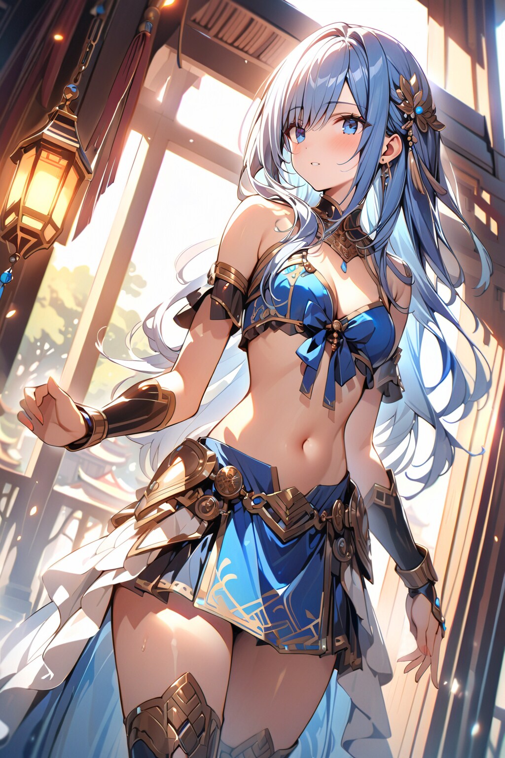 民族少女