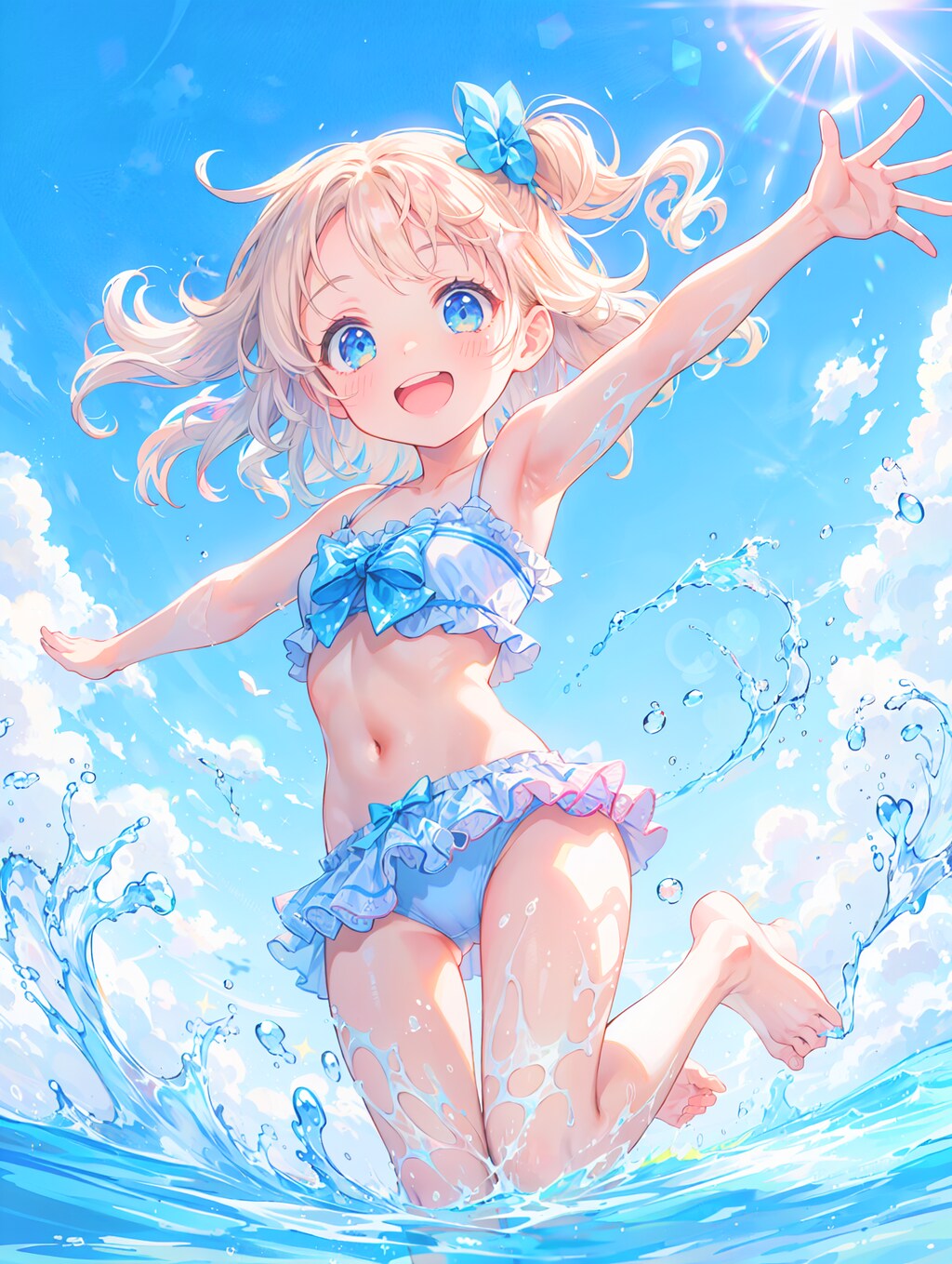 Dive into the sea