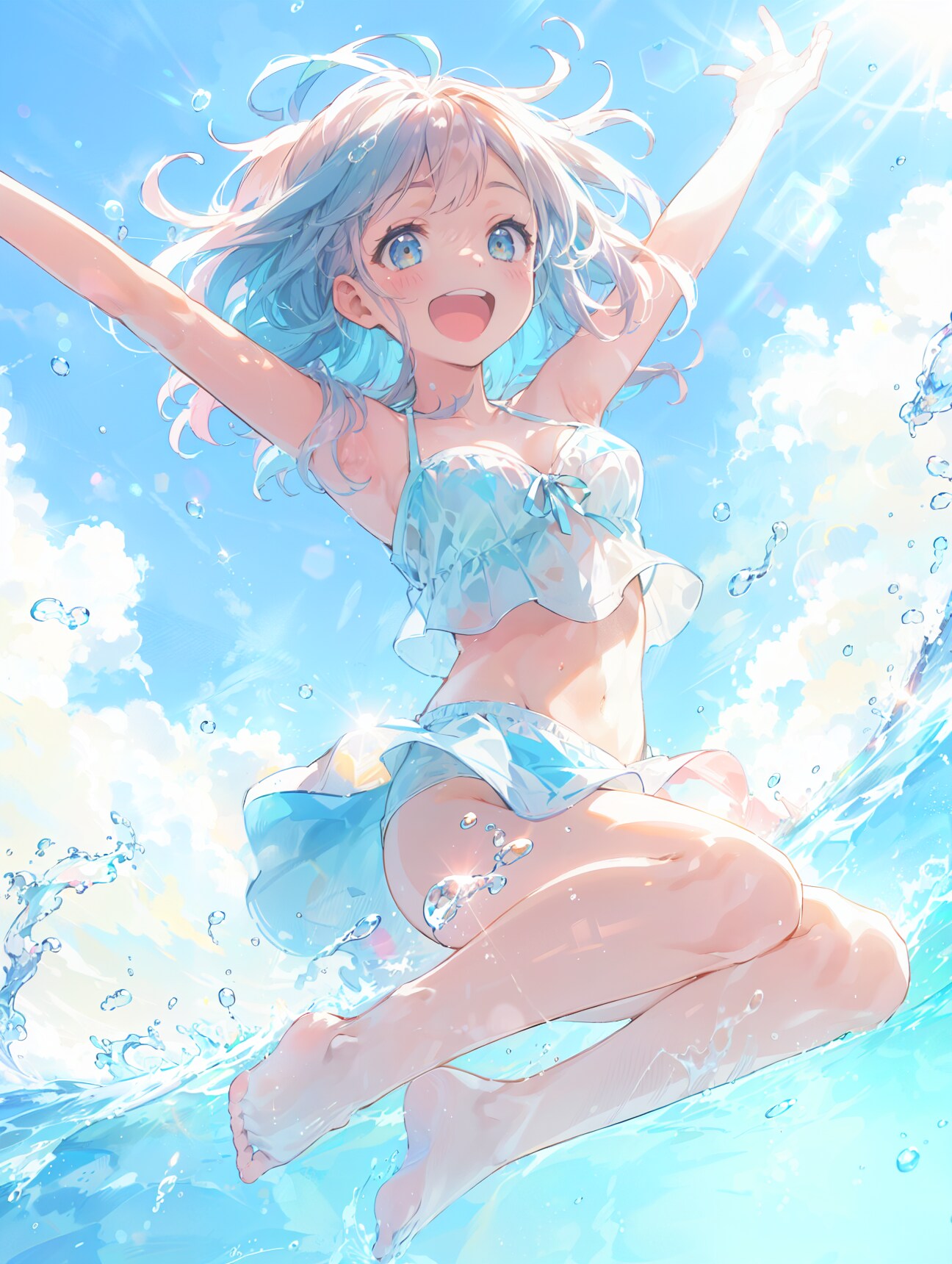 Dive into the sea