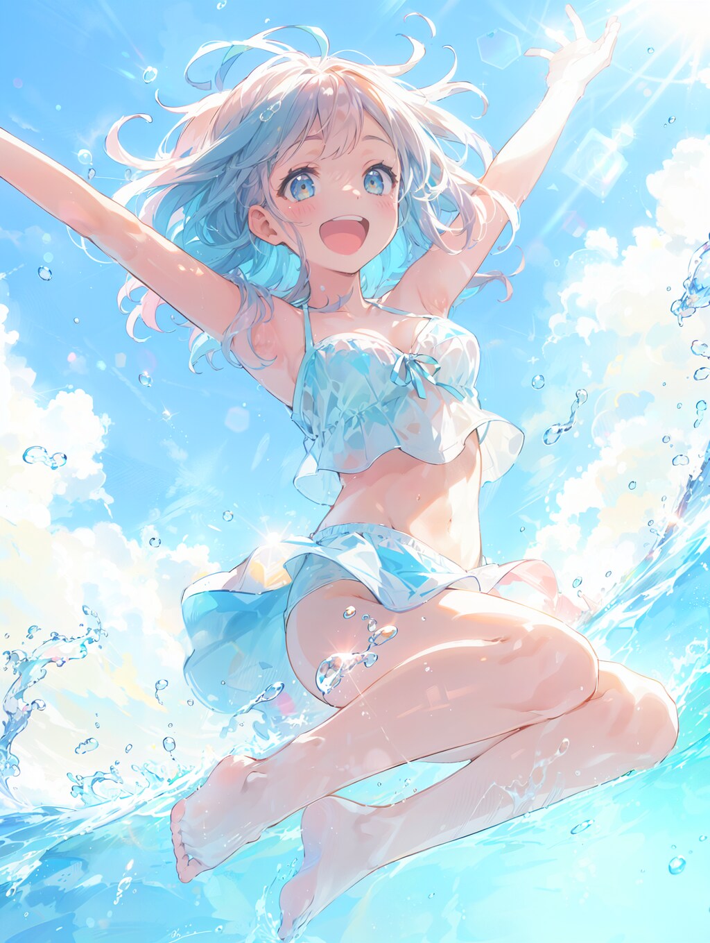 Dive into the sea