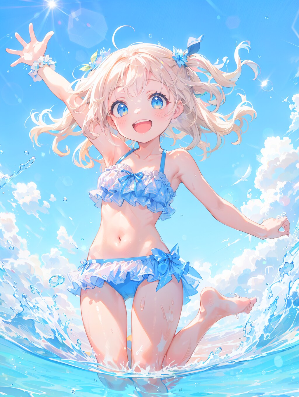 Dive into the sea