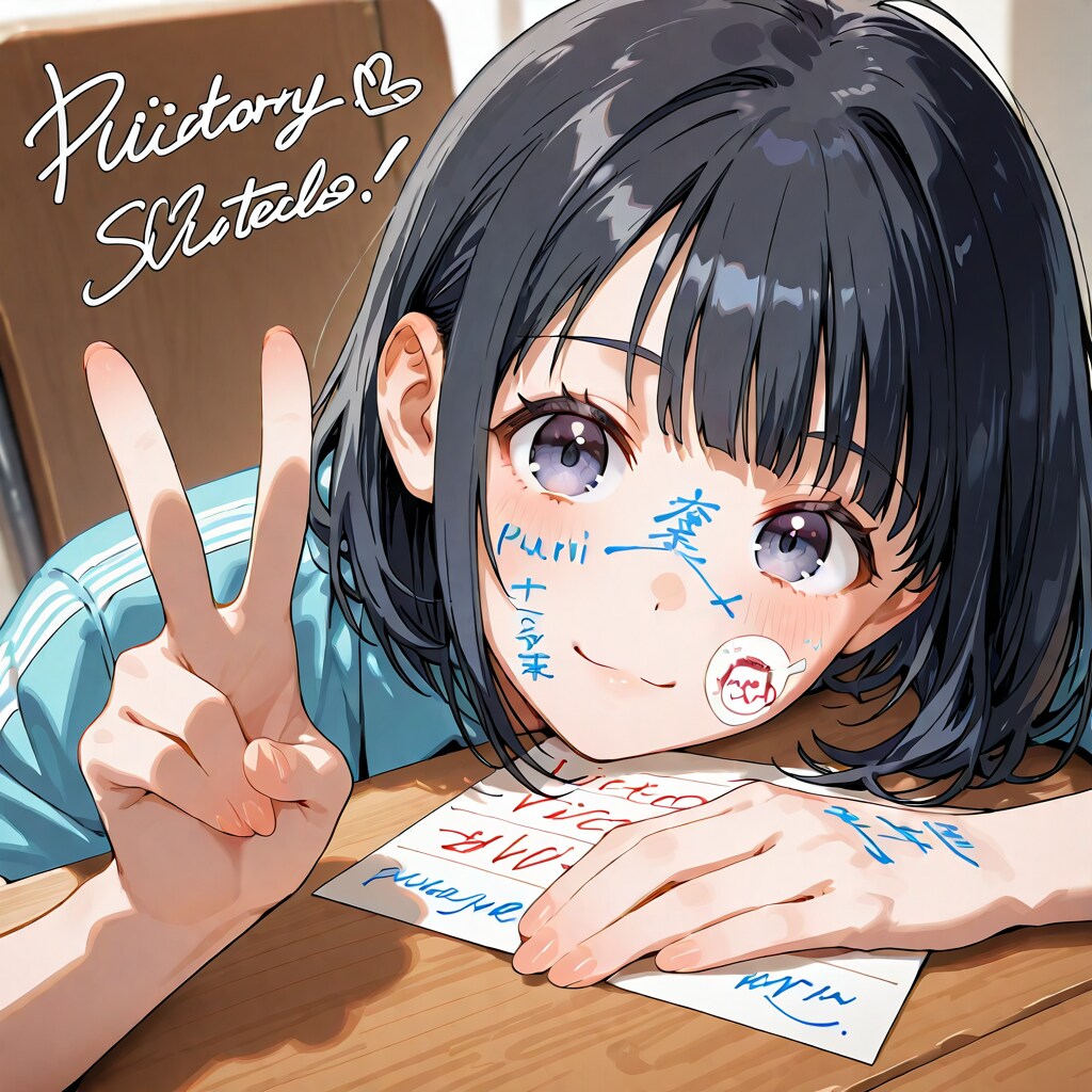 ピースサイン | の人気AIイラスト・グラビア