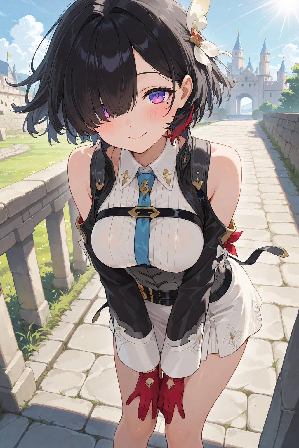 強調するユミアさん