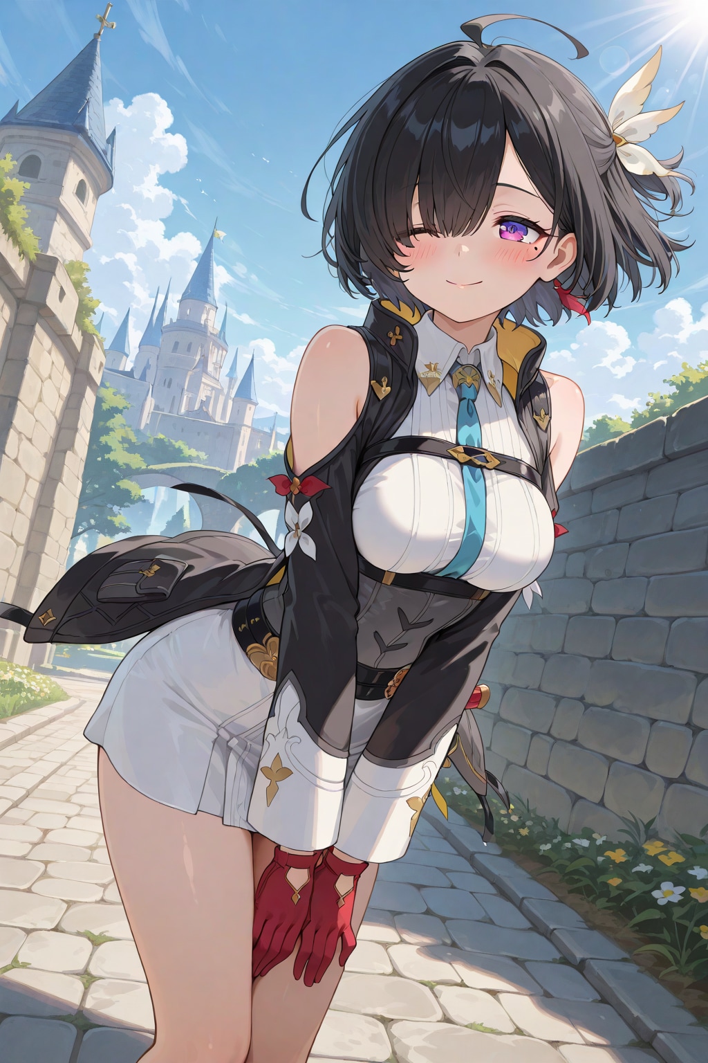 強調するユミアさん