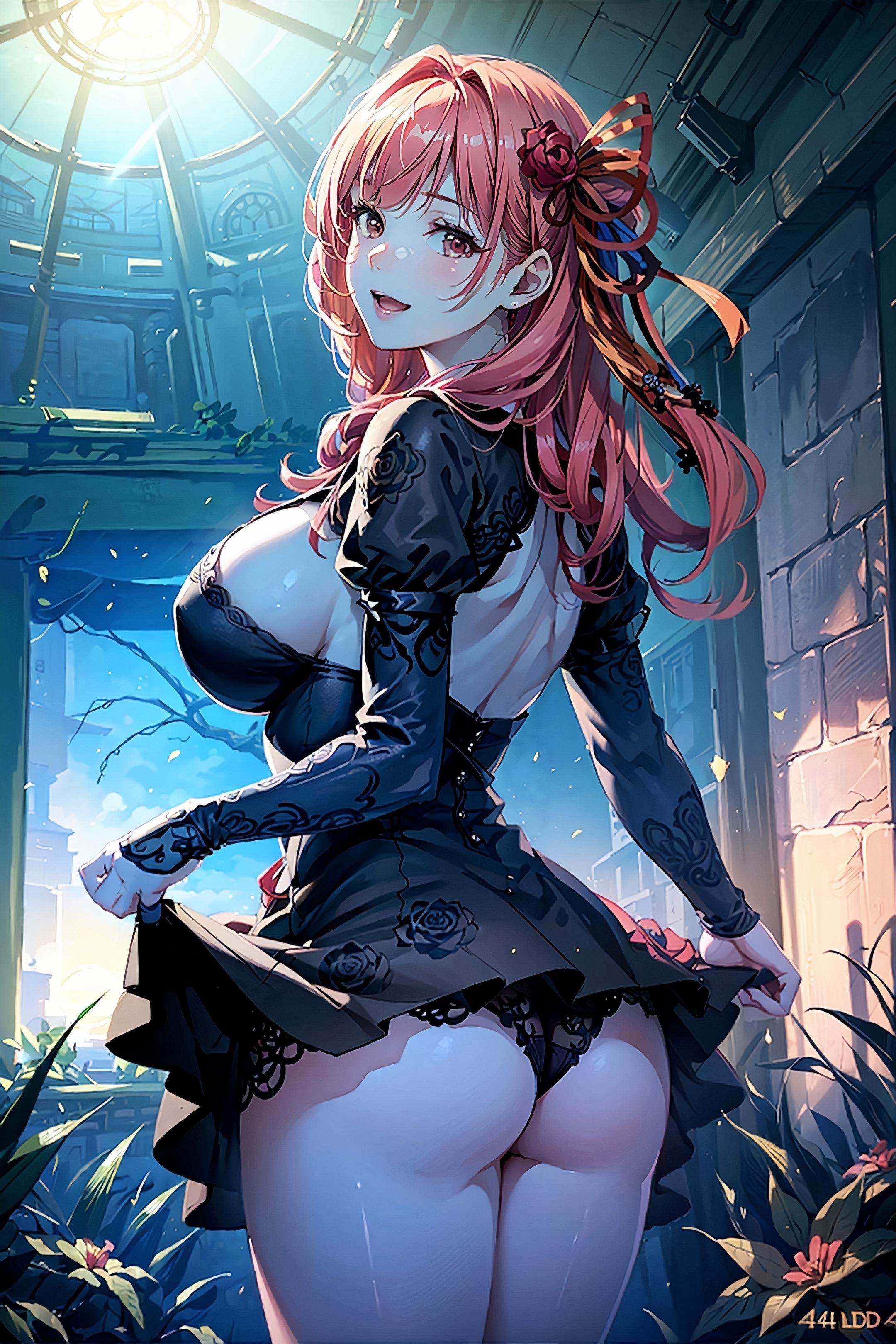 茜のプリプリヒップ見てね♡