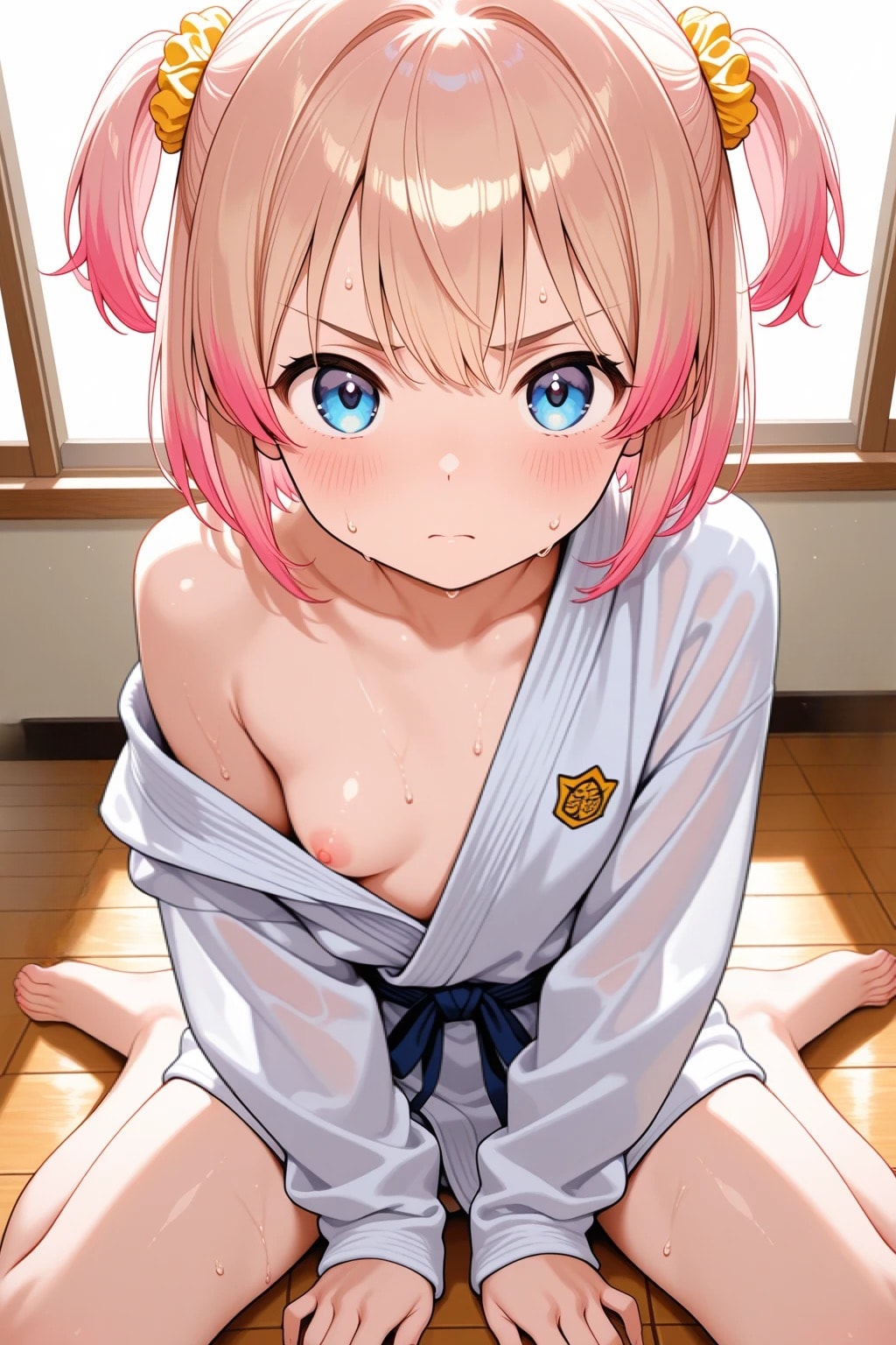 続、柔道着のアカリちゃん