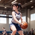 バスケ女子 7枚目
