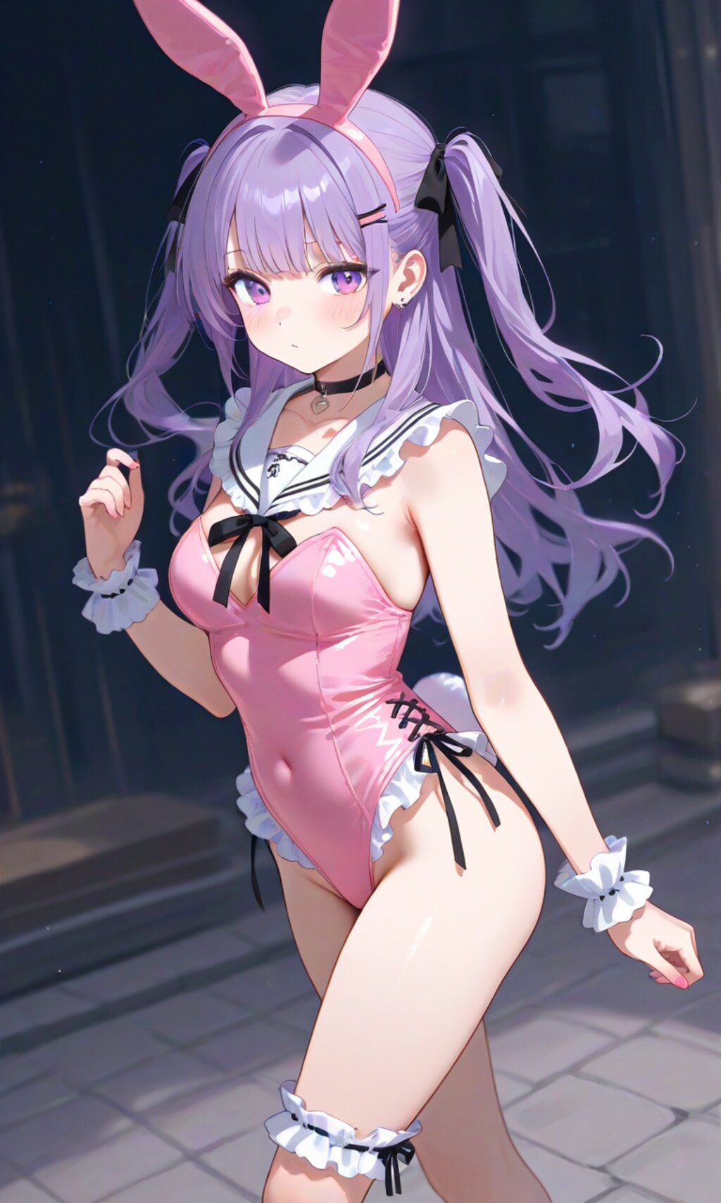 地雷系バニーガール