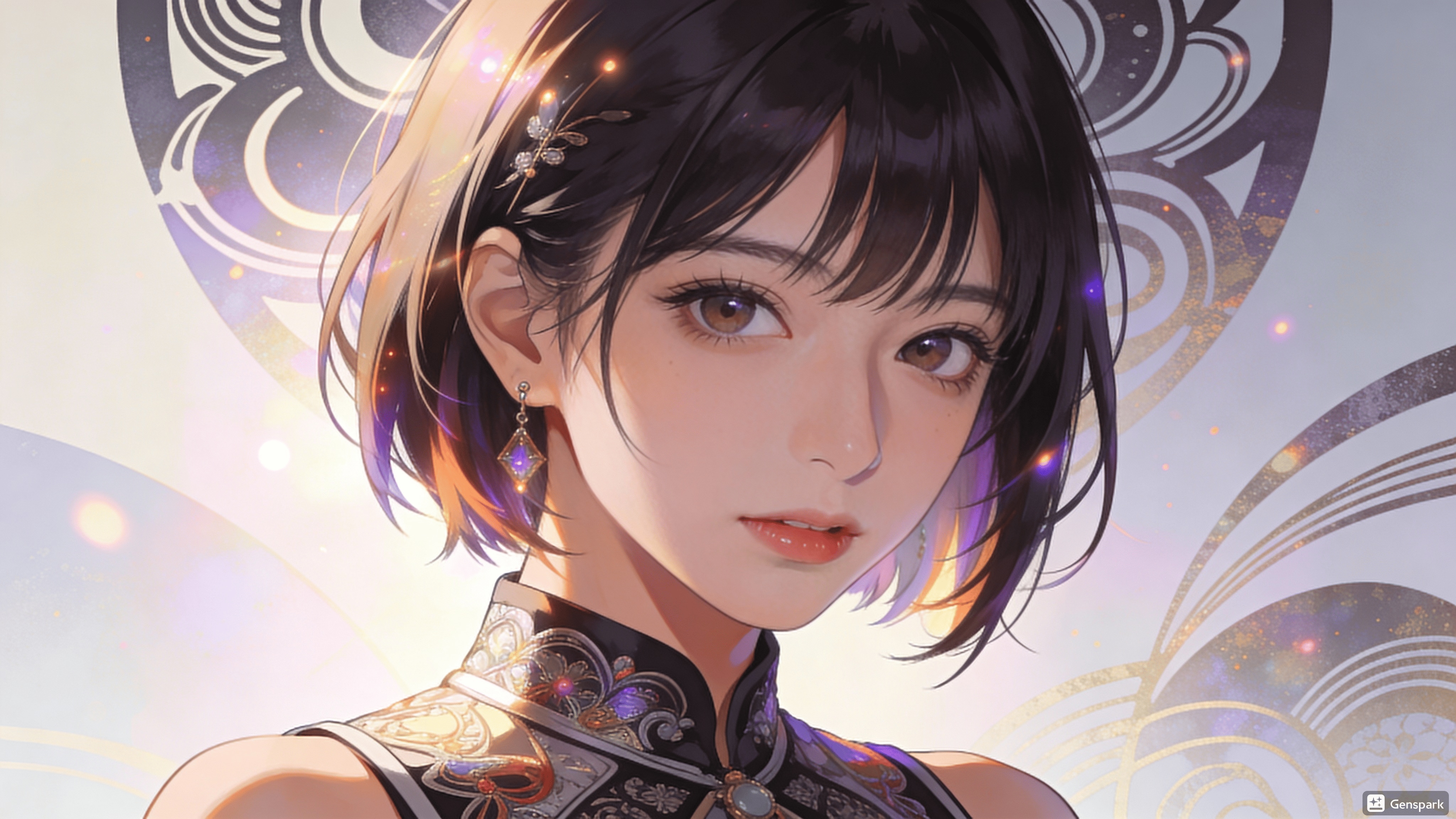 ショートヘアー・お顔にズームイン！ | の人気AIイラスト・グラビア