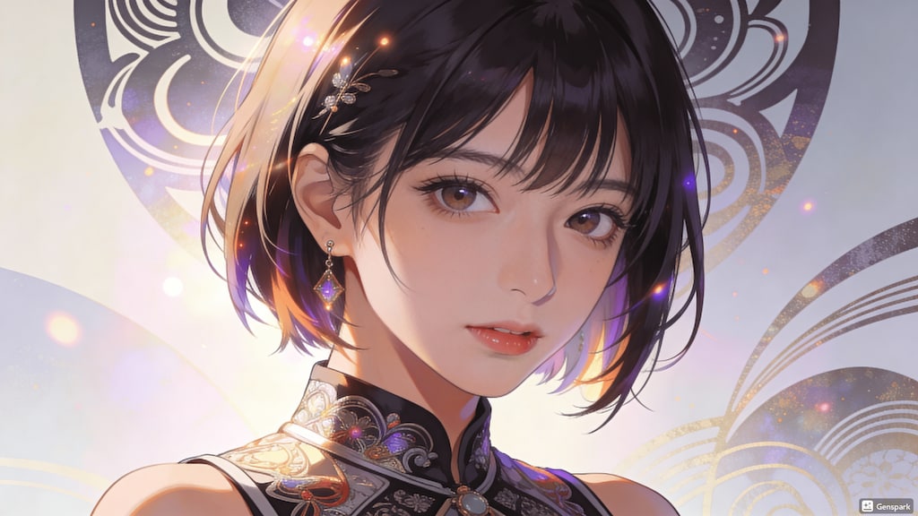 お顔にズームイン！ショートヘアー