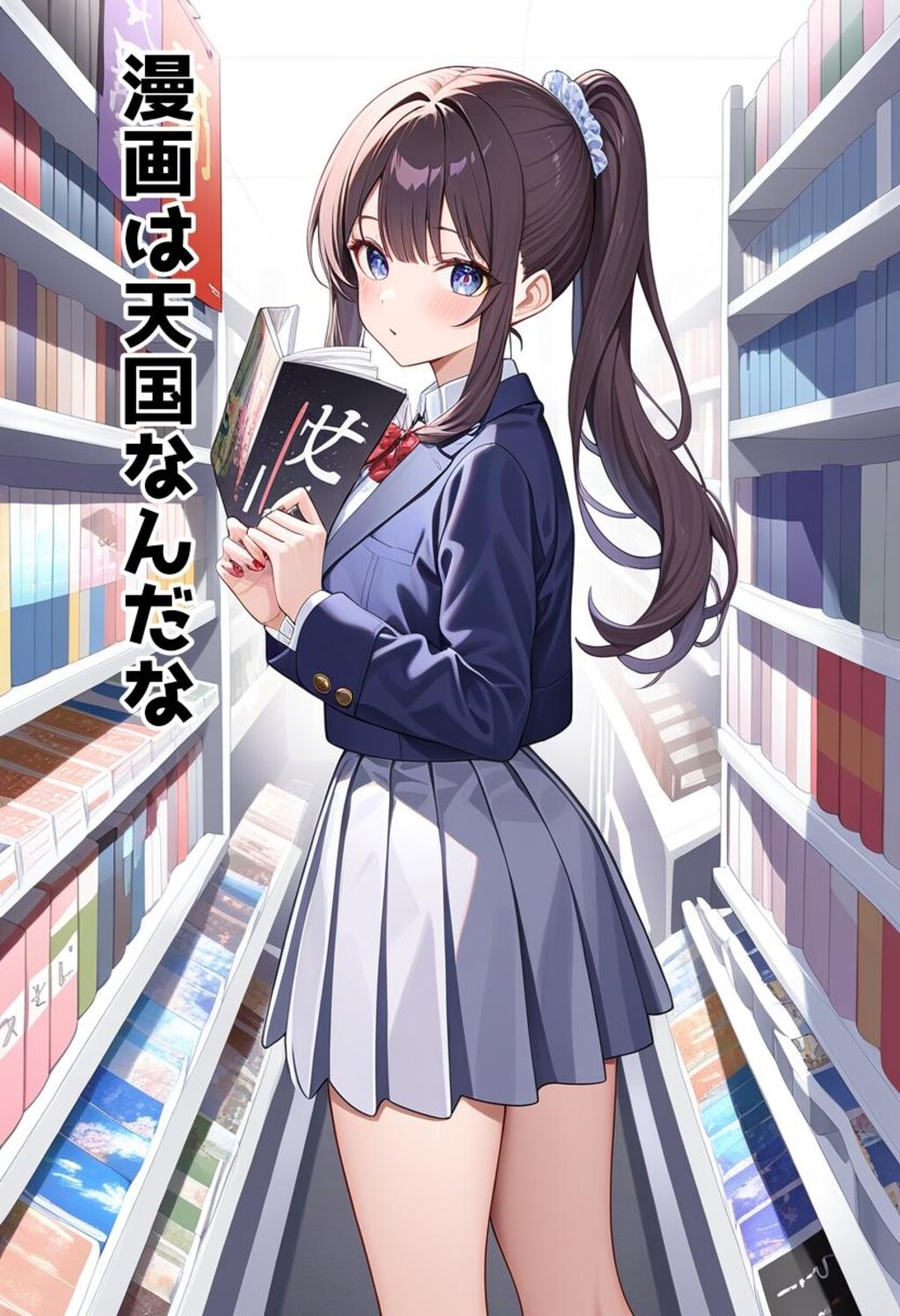 小説『漫画は天国なんだな』【ニャンノ世界】