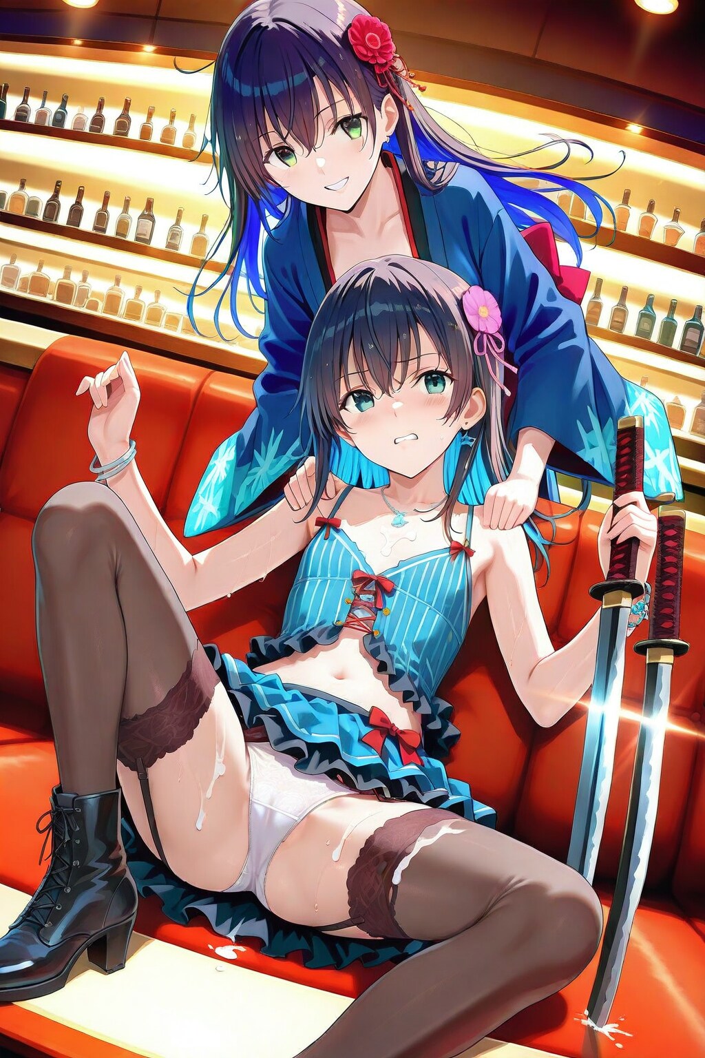 艦むすのサムライコス