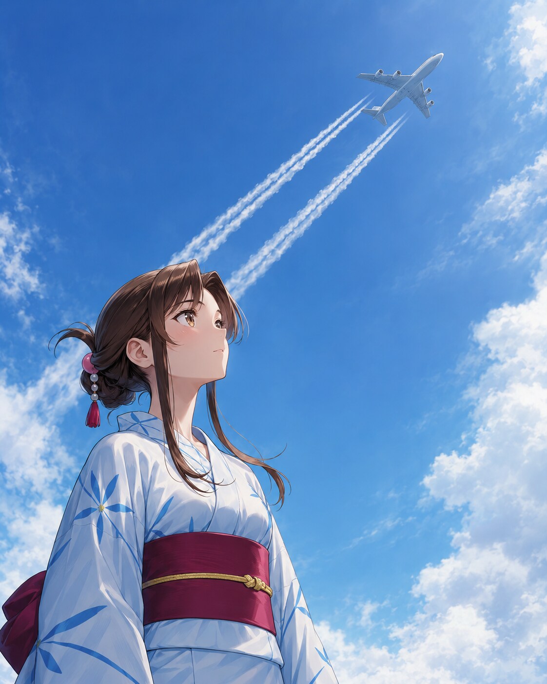 [今日は何の日 8/12] 航空安全の日・茜雲忌 | の人気AIイラスト・グラビア