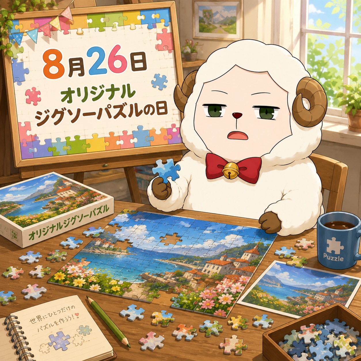 8/26 今日のヒツジ | の人気AIイラスト・グラビア
