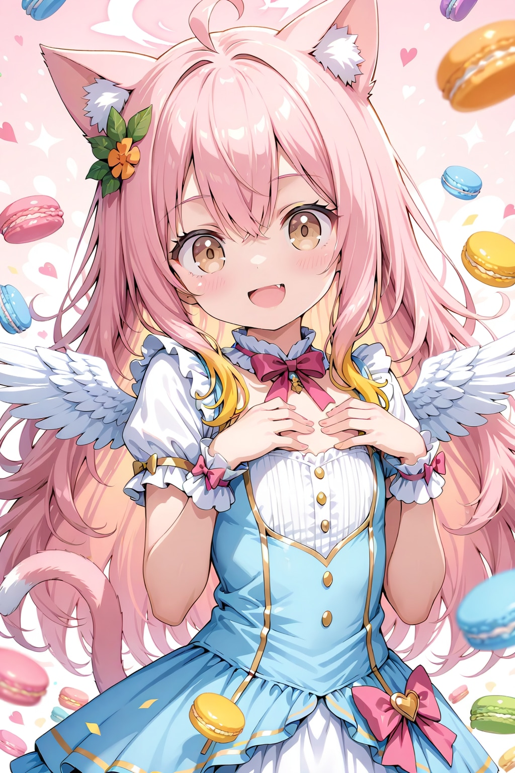 ネコミミマカロン