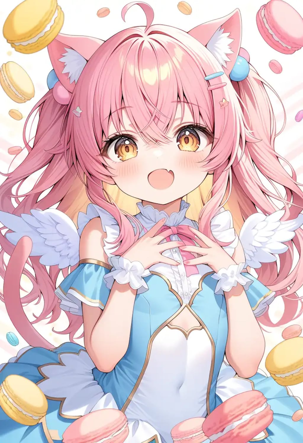 ネコミミマカロン