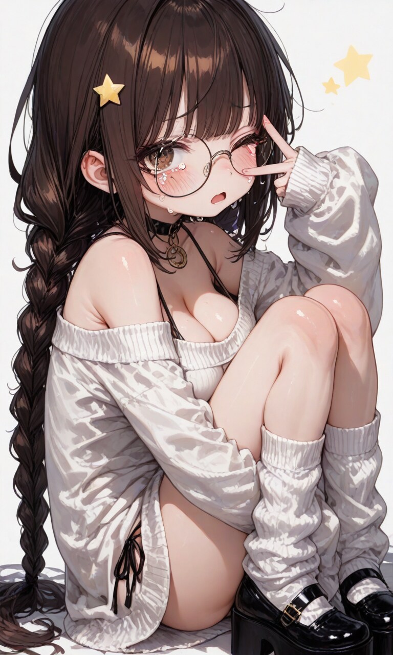 セーターワンピ