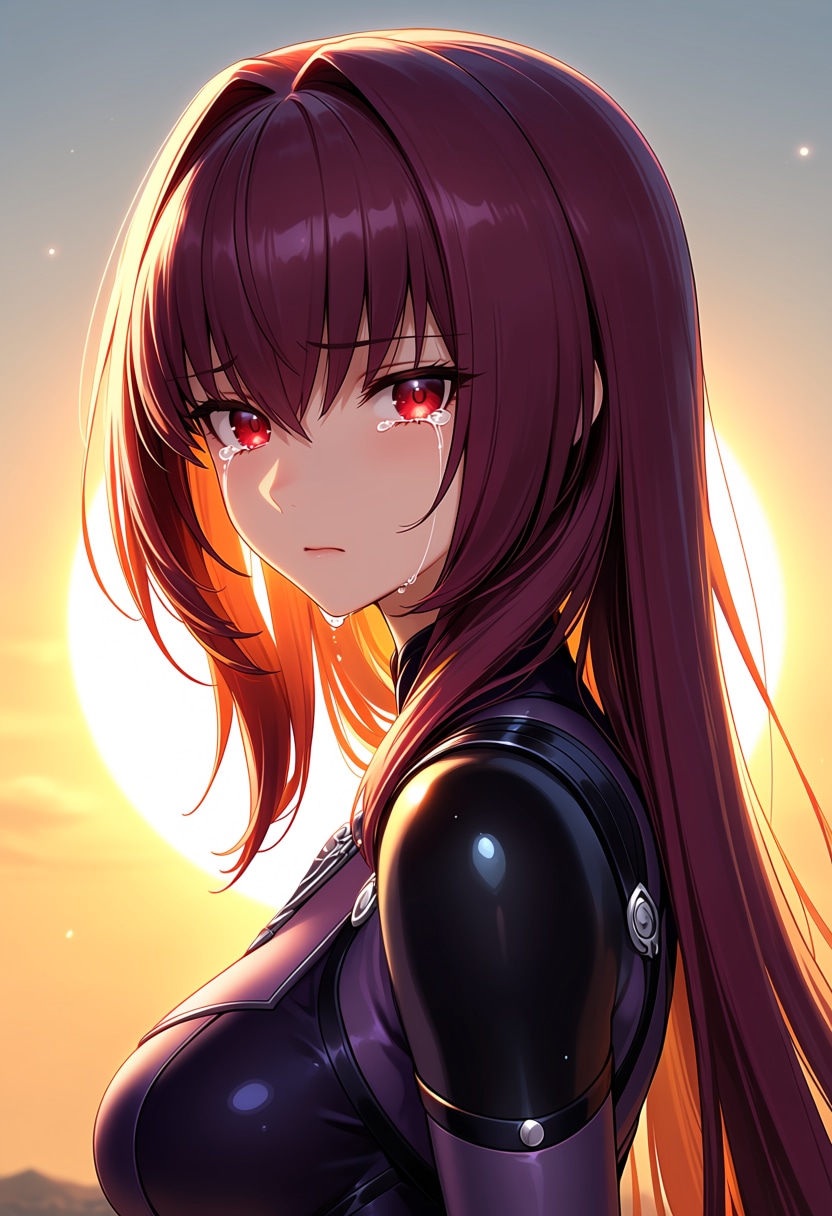 夕暮れの涙 | の人気AIイラスト・グラビア