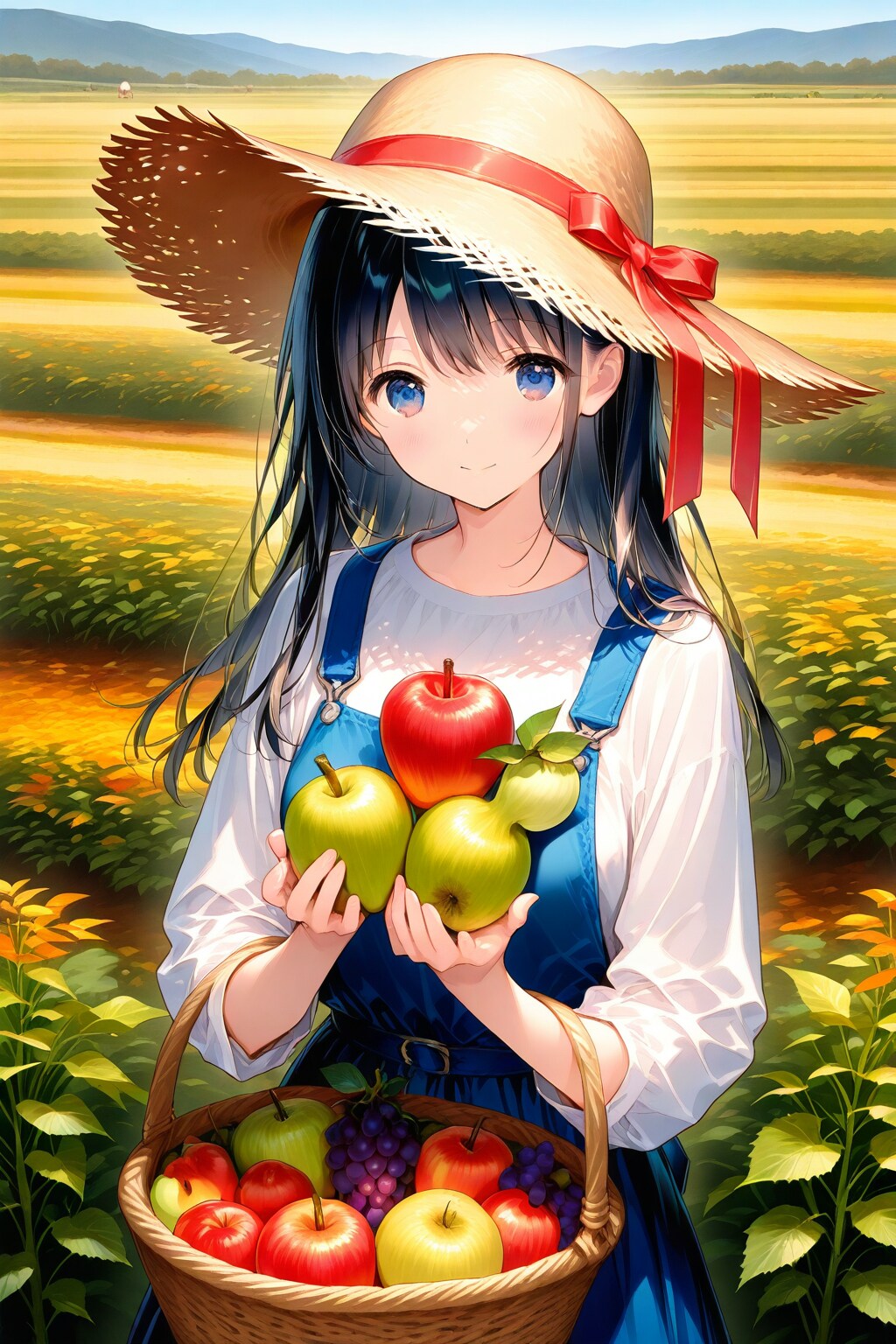 秋の果物で収穫の秋👩‍🌾🍎🍐🍇🍂❤️
