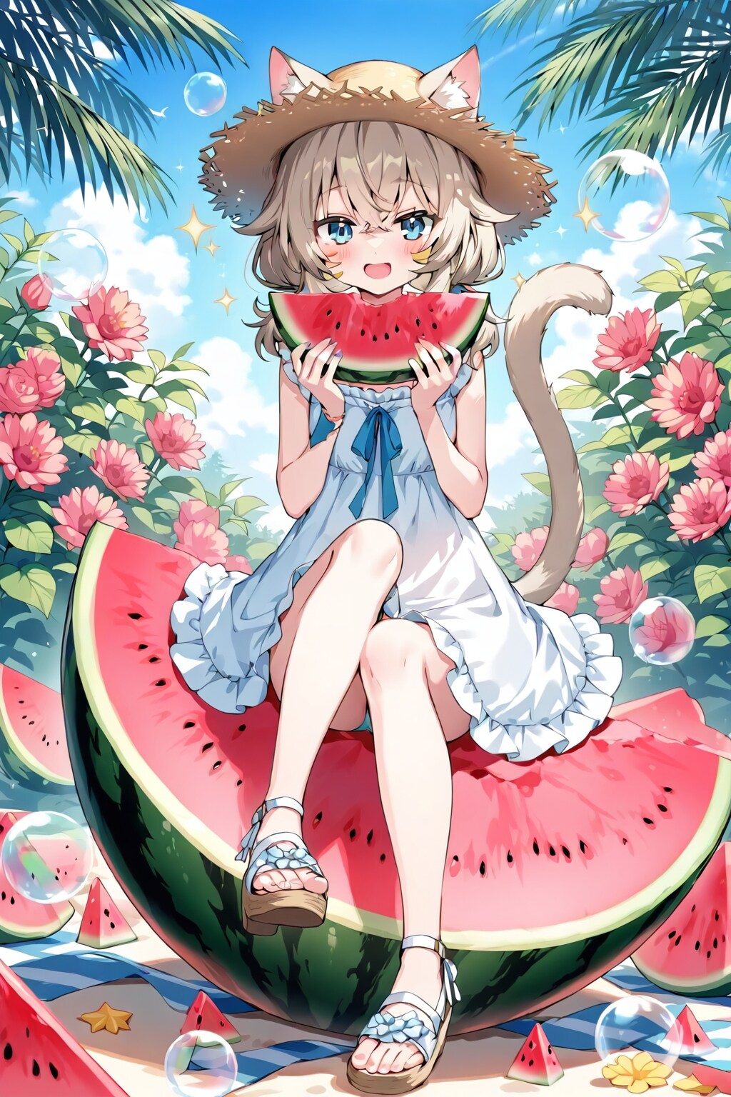 リズとスイカ
