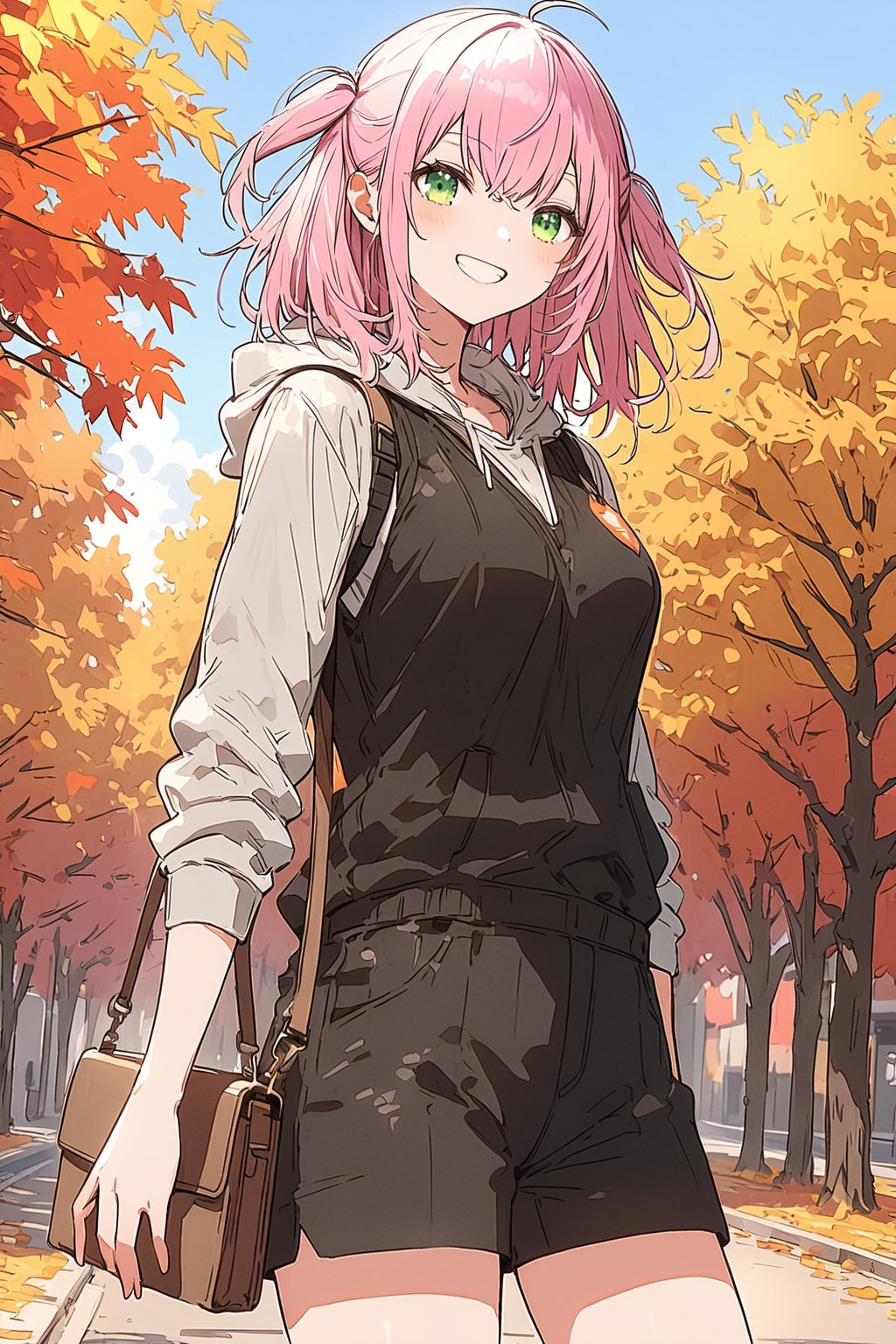 秋のお出かけ | の人気AIイラスト・グラビア