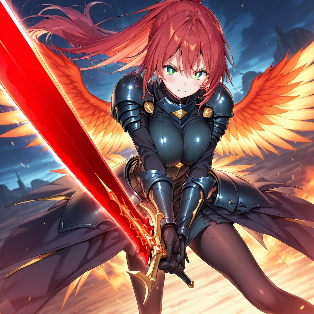 二刀流にしたい。剣の色をわけて