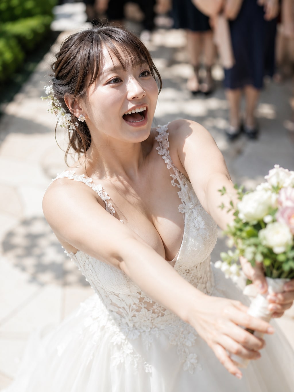 無防備花嫁