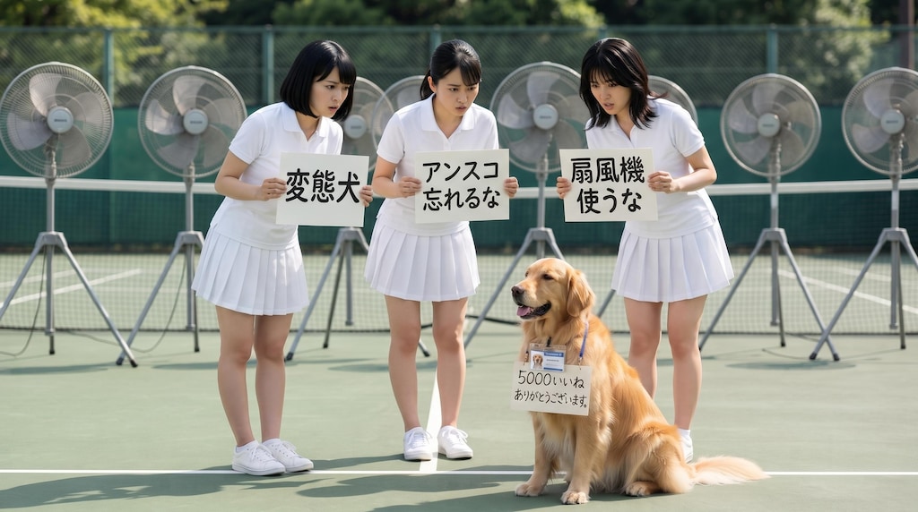 変態犬、熟女に怒られる（5000いいね！ありがとうございます。）