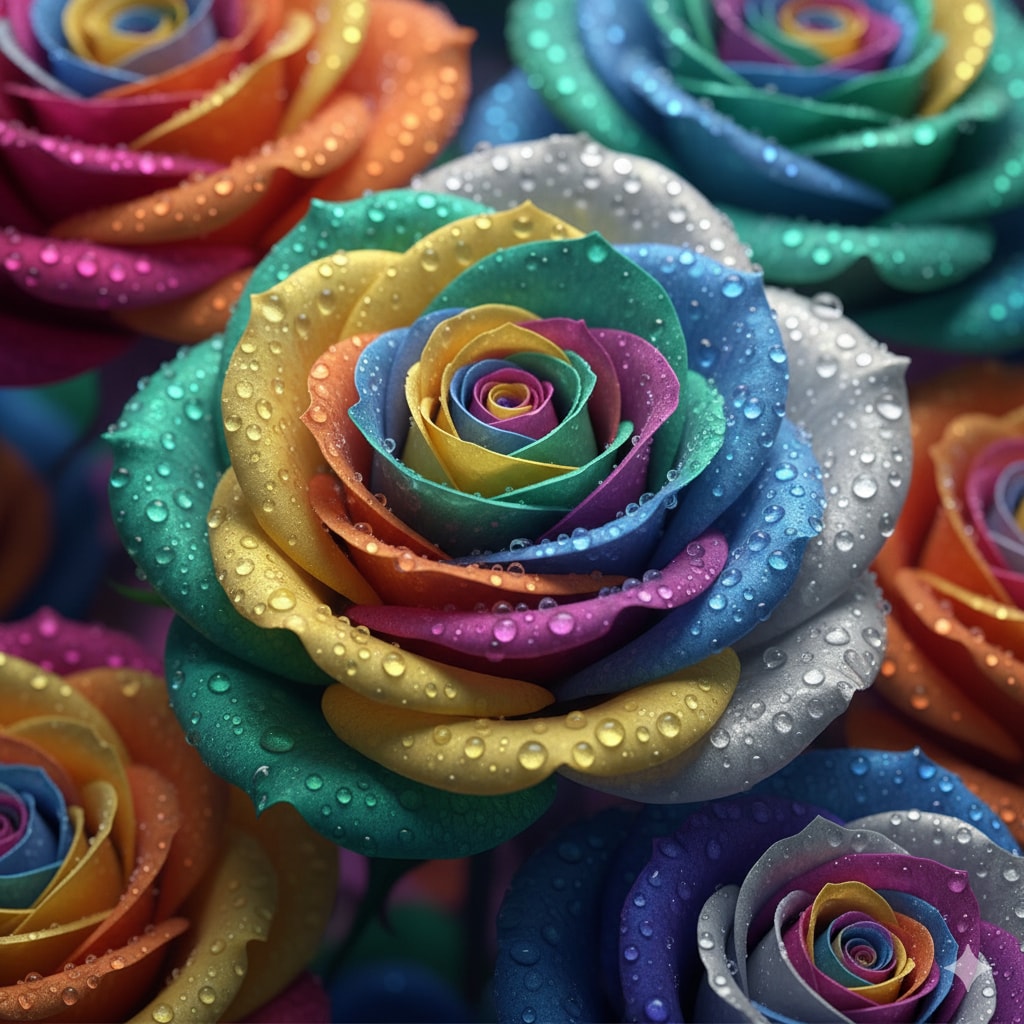 ありえないバラ