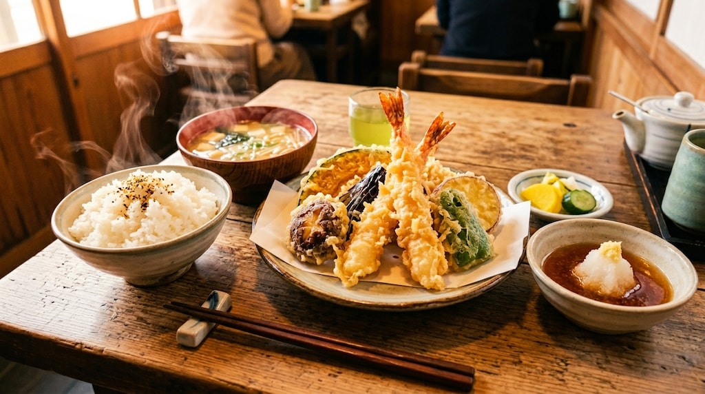天ぷら定食