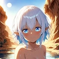 水浴び　しよ 3枚目