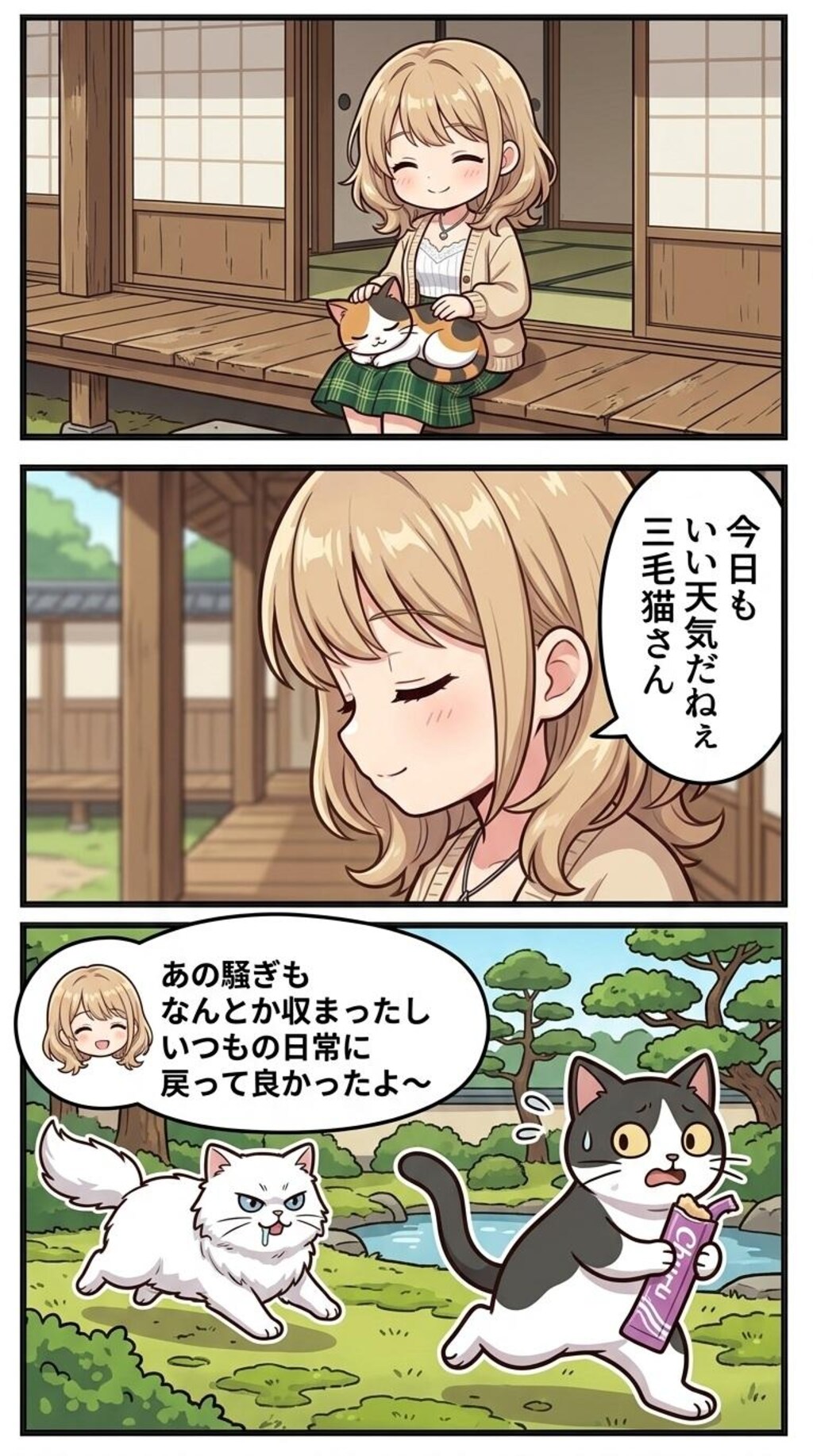 【106話】それいけ！ネコCat's♪(４コマ漫画…じゃない)