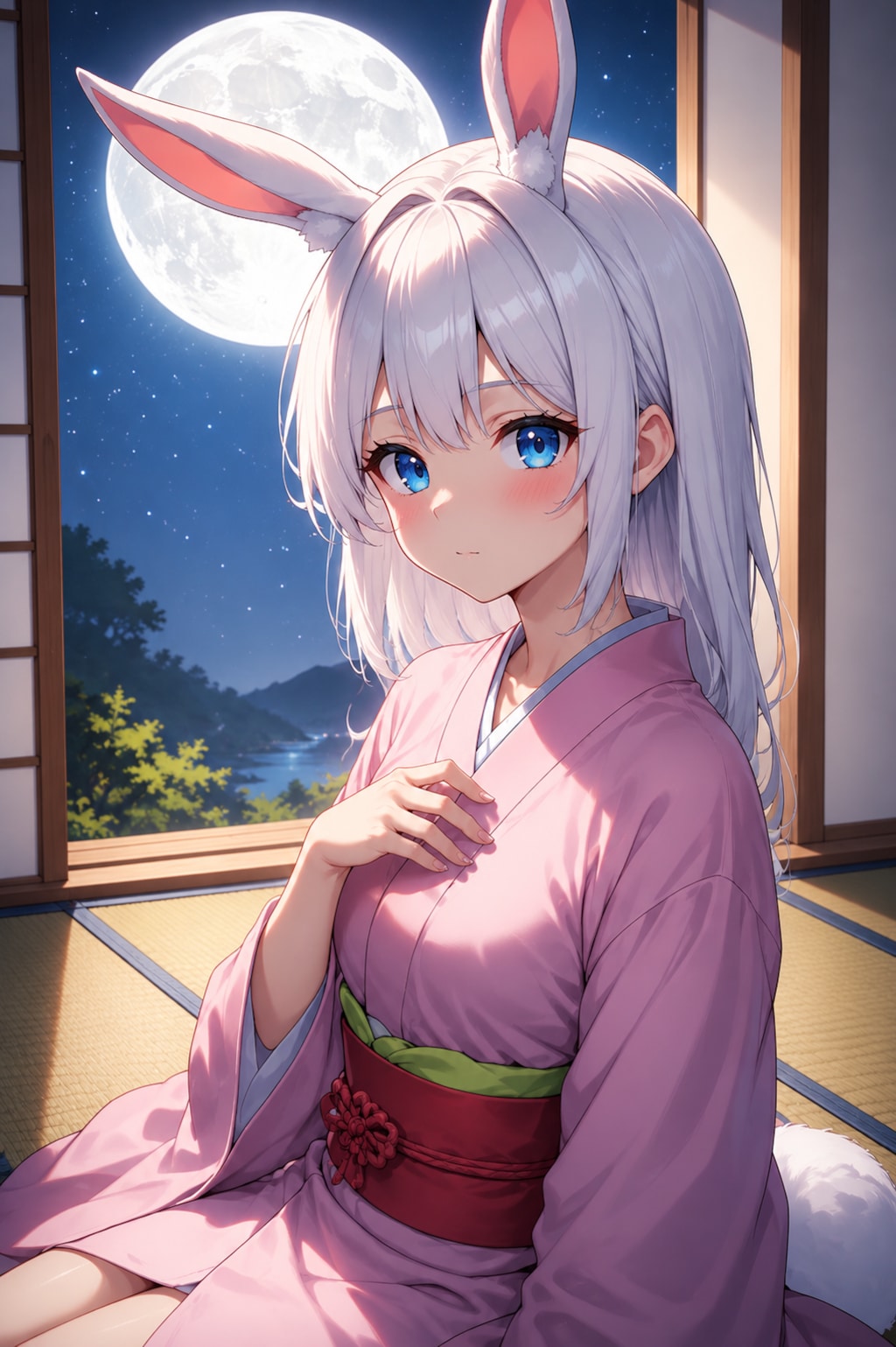 月とウサギ