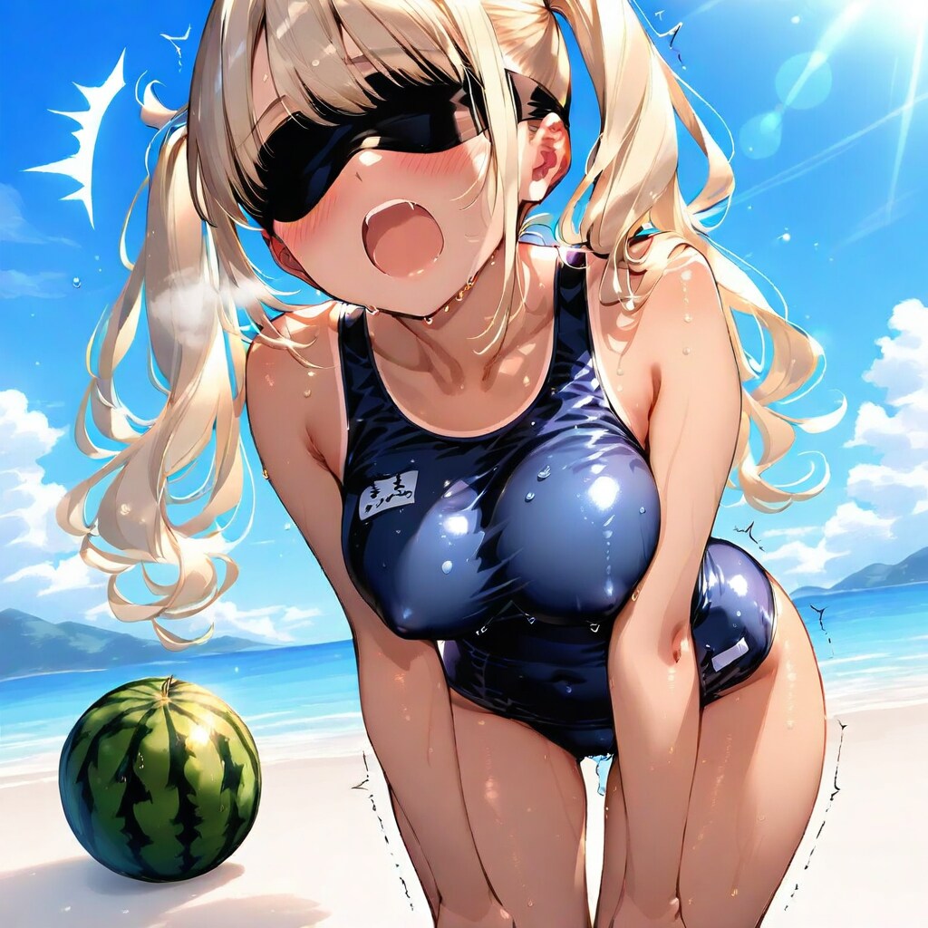 目隠しバイブレーション・スイカ割り